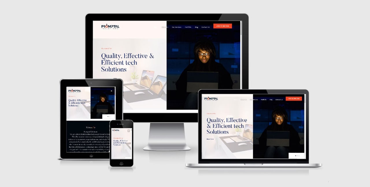 Promptal Solutions Website