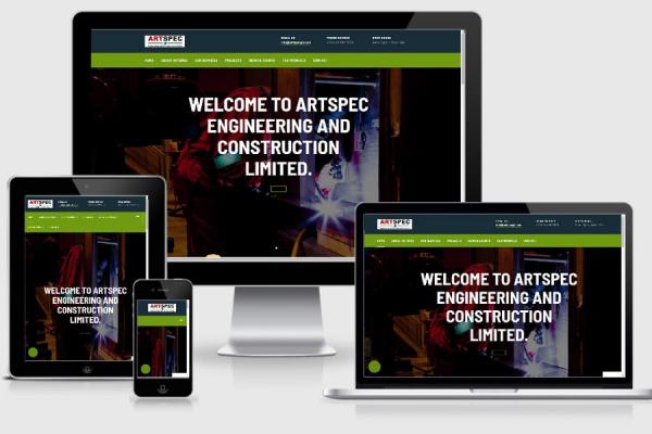 Artspec Engineering Company Website